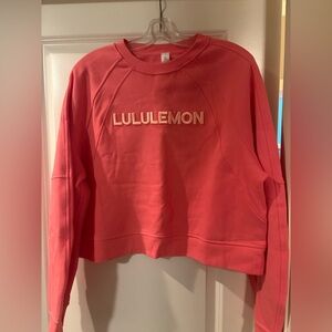 lululemon athletica Women's Coral Sweatshirt
